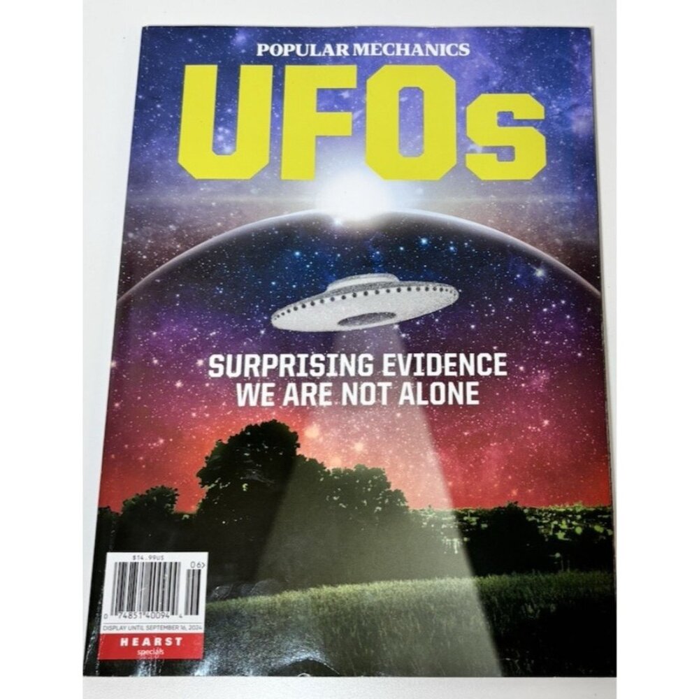 Popular Mechanics UFOs Surprising Evidence We Are Not Alone Magazine 2024